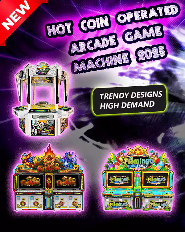 Vintage Arcade Game Machines